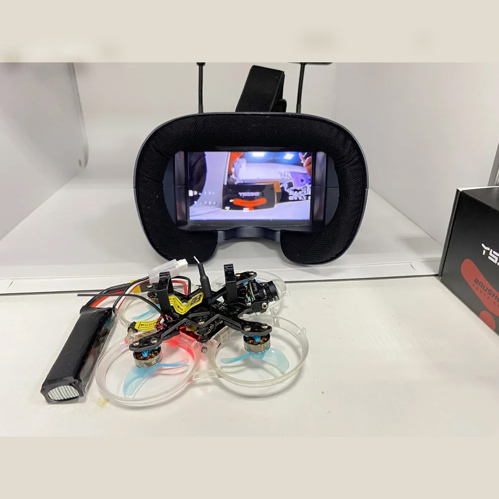 FPV نظارات 008D 5.8G 40CH 4.3  - مراجعة Skyzone Sky04O Pro Fpv Goggles وسعره